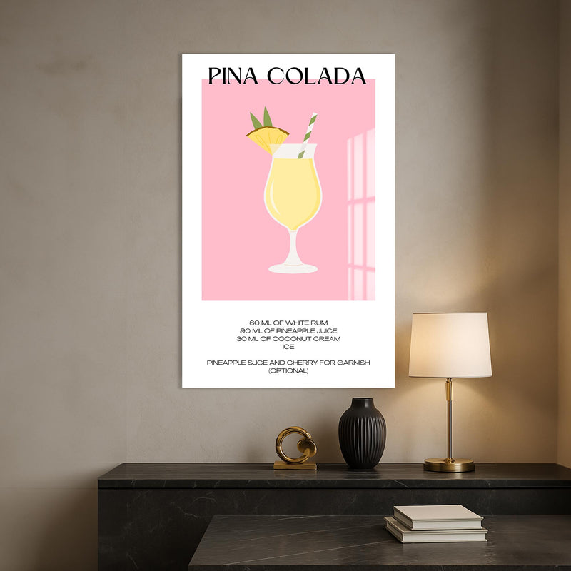 Pina Colada Cam Tablo – Cam Tablo