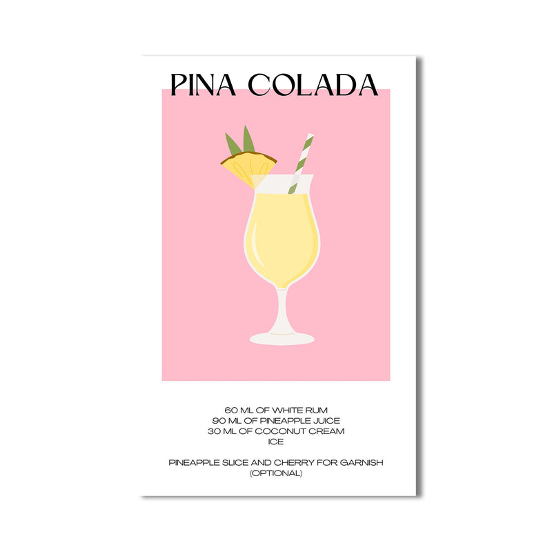 Pina Colada Cam Tablo – Cam Tablo