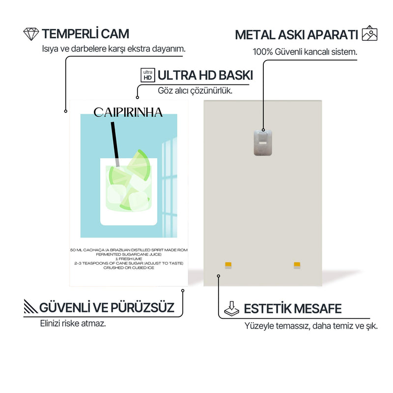 Caipirinha Cam Tablo – Cam Tablo