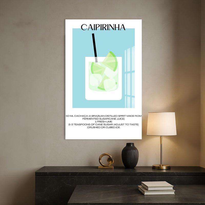 Caipirinha Cam Tablo – Cam Tablo