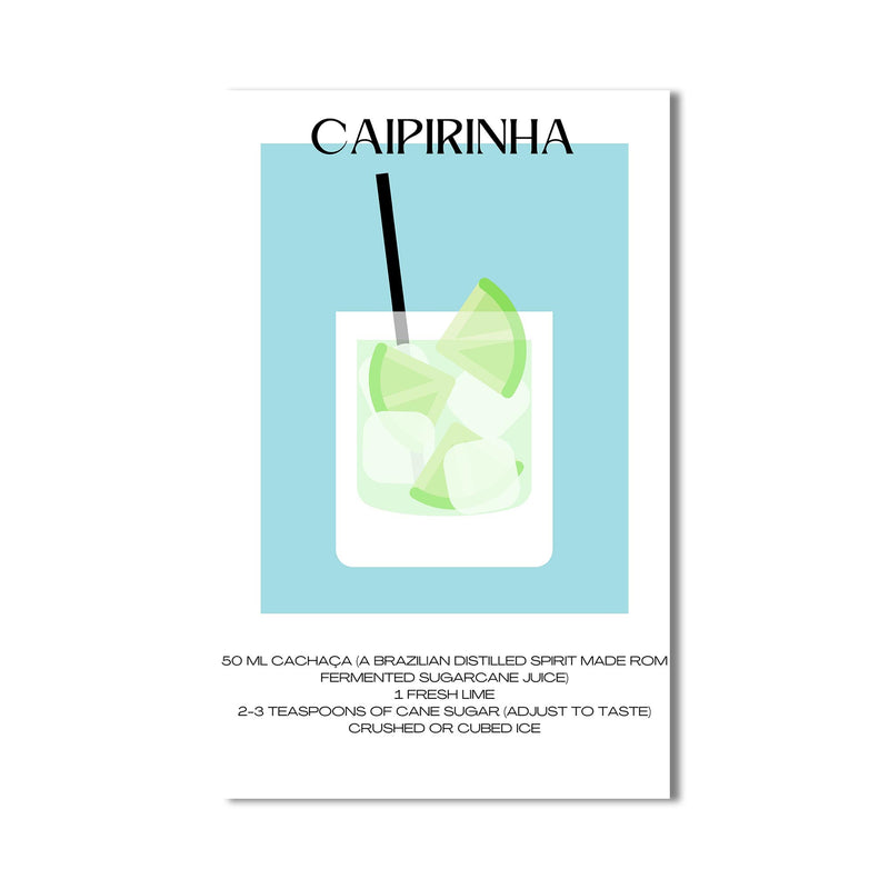Caipirinha Cam Tablo – Cam Tablo