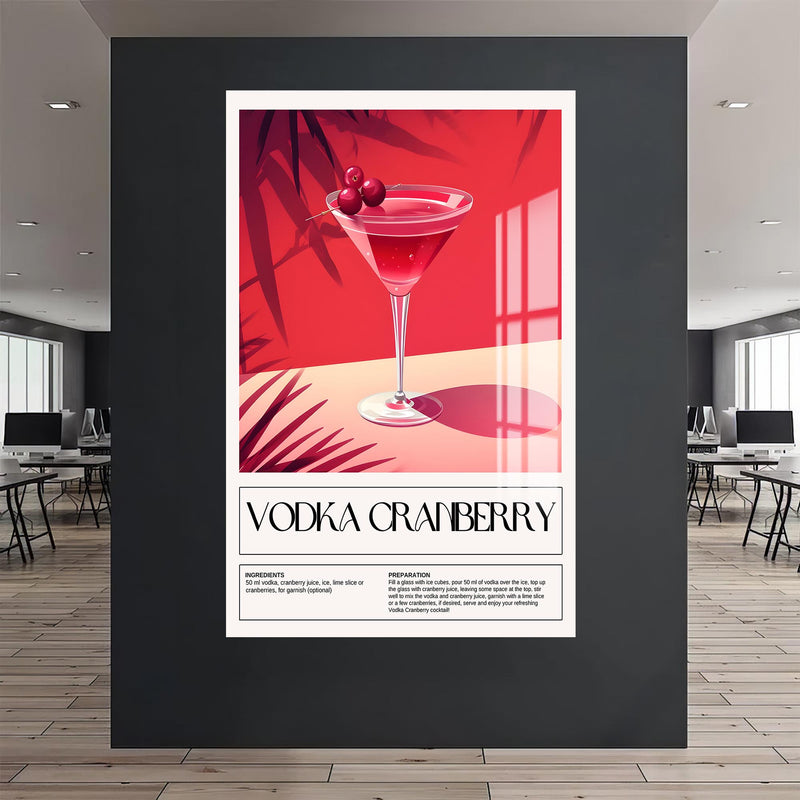 Vodka Cranberry Cam Tablo – Cam Tablo