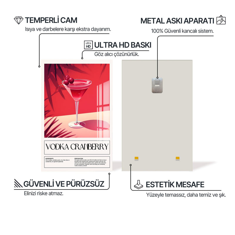 Vodka Cranberry Cam Tablo – Cam Tablo