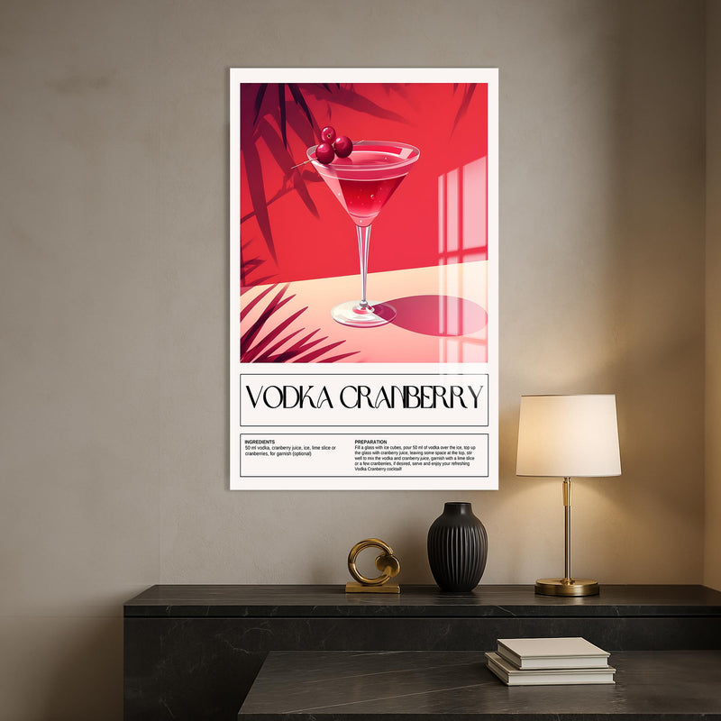 Vodka Cranberry Cam Tablo – Cam Tablo