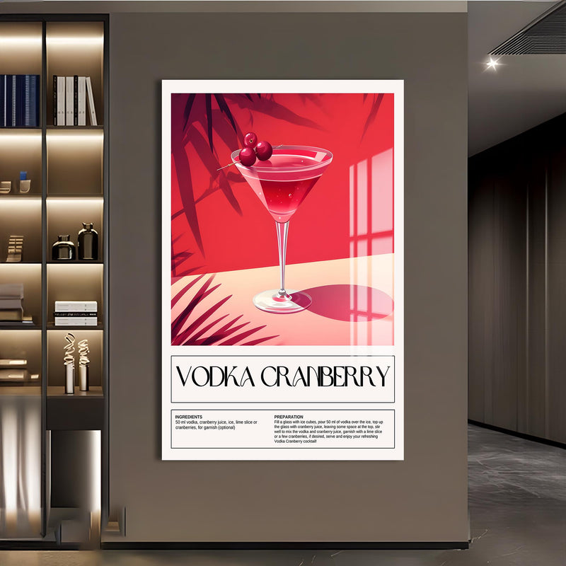 Vodka Cranberry Cam Tablo – Cam Tablo