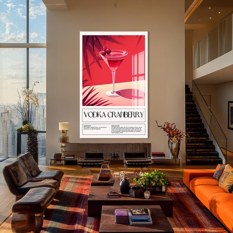 Vodka Cranberry Cam Tablo – Cam Tablo