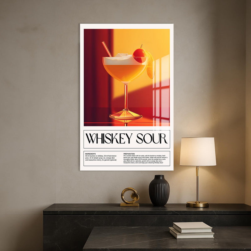 Whiskey Sour Cam Tablo – Cam Tablo