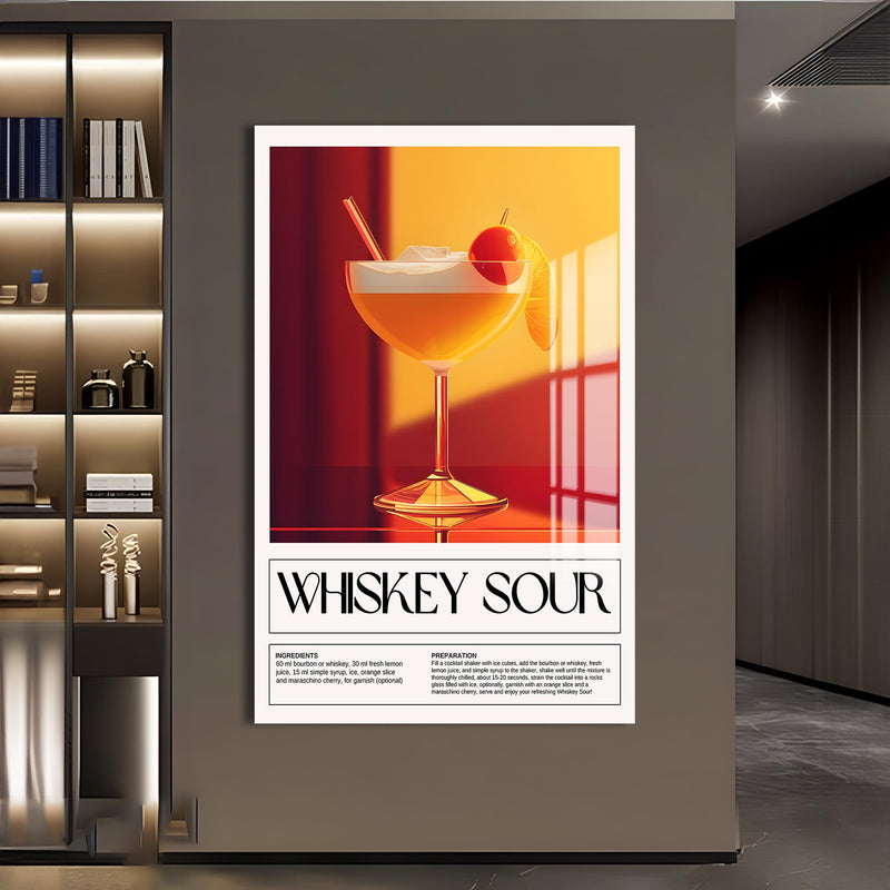 Whiskey Sour Cam Tablo – Cam Tablo