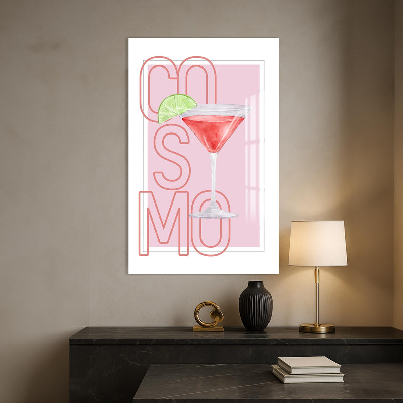 Cosmopolitan Cam Tablo – Cam Tablo