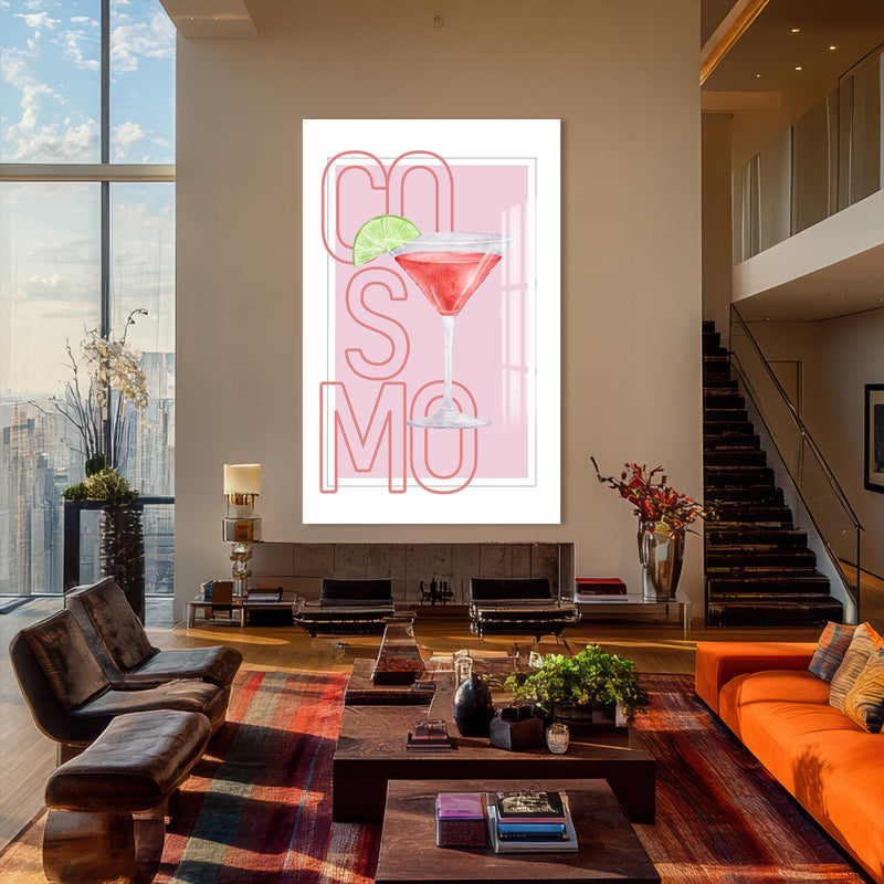 Cosmopolitan Cam Tablo – Cam Tablo