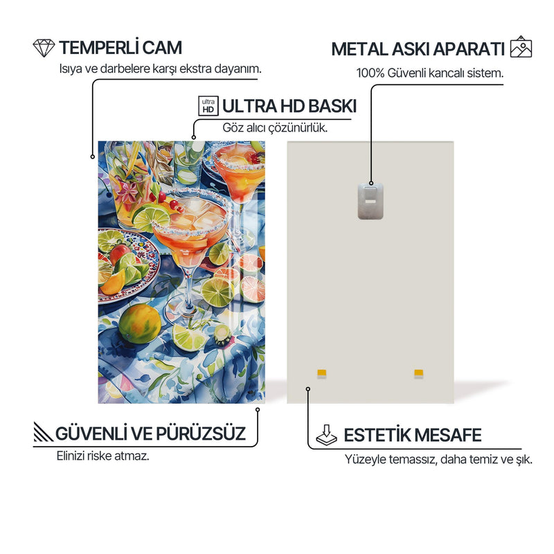 Margarita Masası Cam Tablo – Cam Tablo