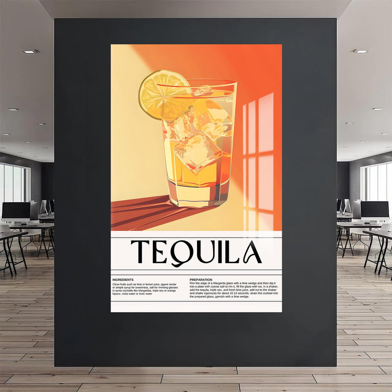 Tequila Tarifi Cam Tablo – Cam Tablo