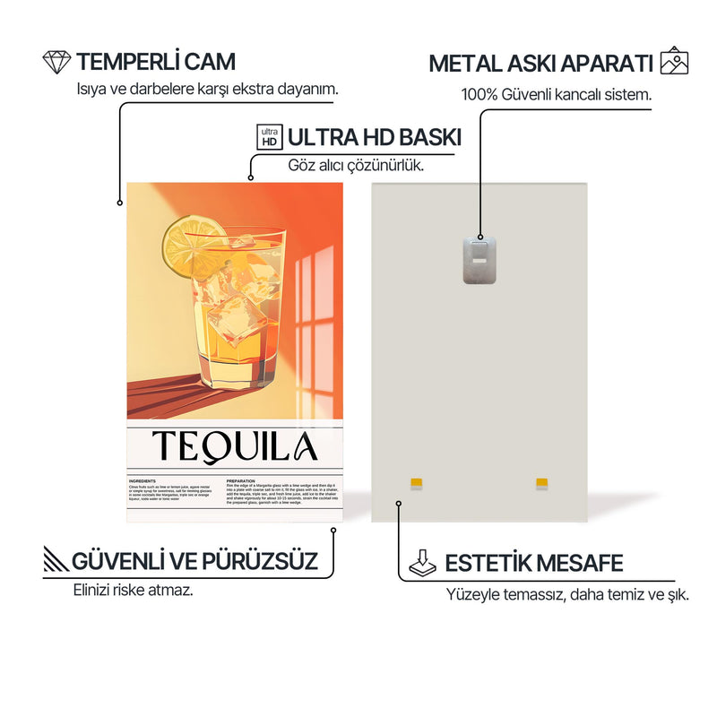 Tequila Tarifi Cam Tablo – Cam Tablo