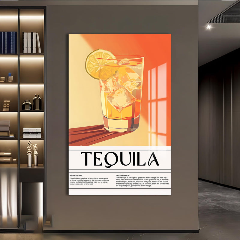 Tequila Tarifi Cam Tablo – Cam Tablo