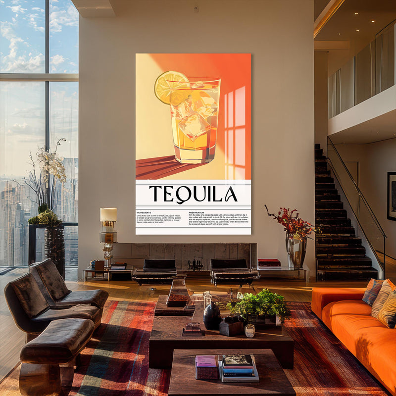 Tequila Tarifi Cam Tablo – Cam Tablo