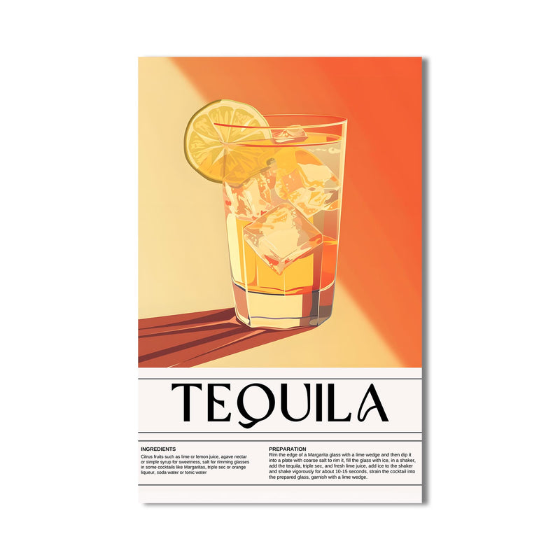 Tequila Tarifi Cam Tablo – Cam Tablo