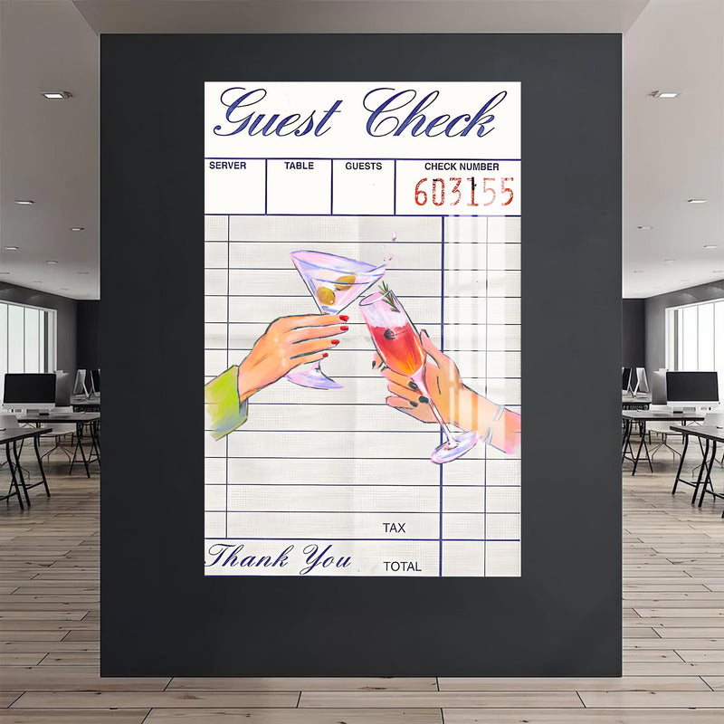 Guest Check Cheers Cam Tablo – Cam Tablo