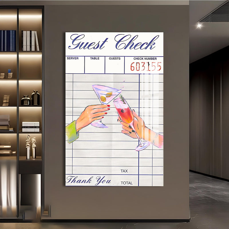 Guest Check Cheers Cam Tablo – Cam Tablo
