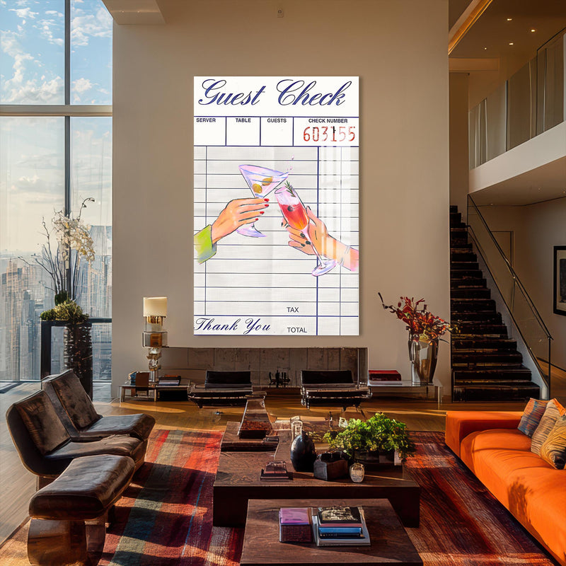 Guest Check Cheers Cam Tablo – Cam Tablo