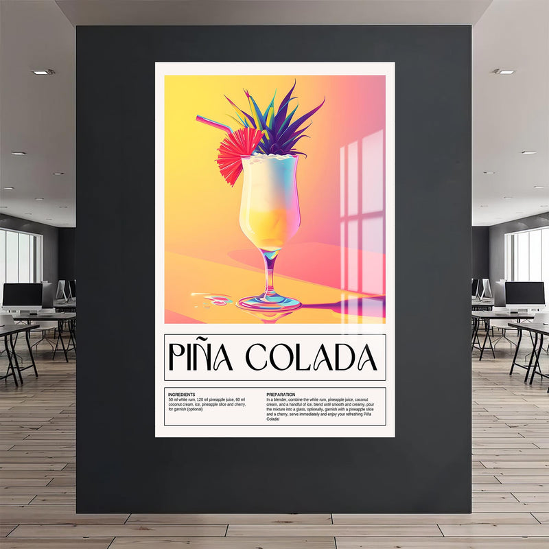 Pina Colada Cam Tablo – Cam Tablo
