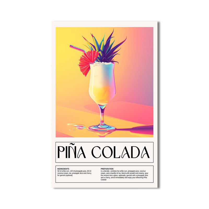 Pina Colada Cam Tablo – Cam Tablo