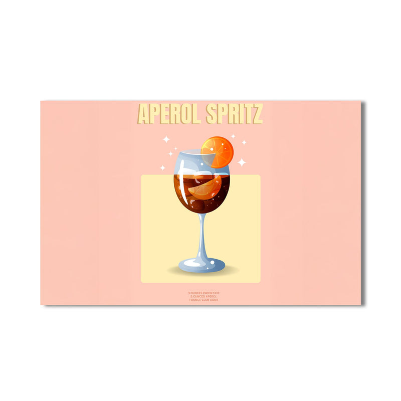 Aperol Spritz Cam Tablo – Cam Tablo
