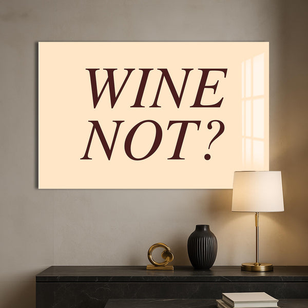Wine Not? Cam Tablo