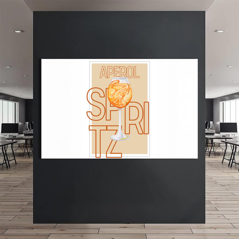 Aperol Spritz Cam Tablo – Cam Tablo