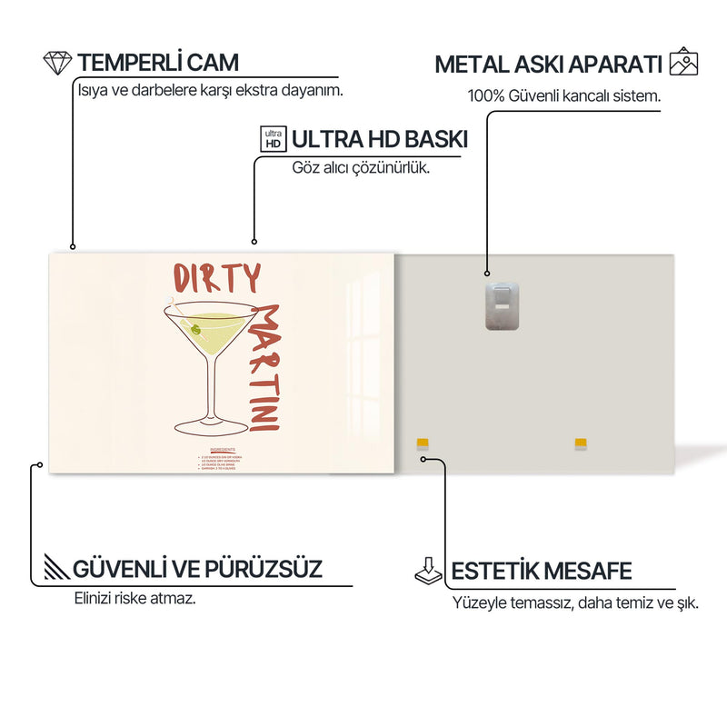 Dirty Martini Cam Tablo – Cam Tablo