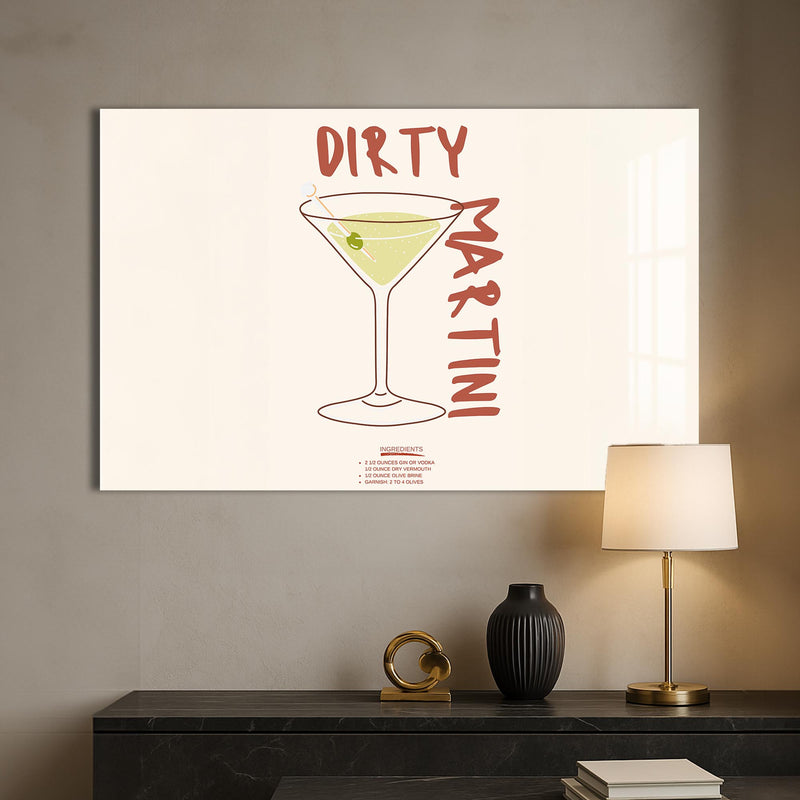 Dirty Martini Cam Tablo – Cam Tablo