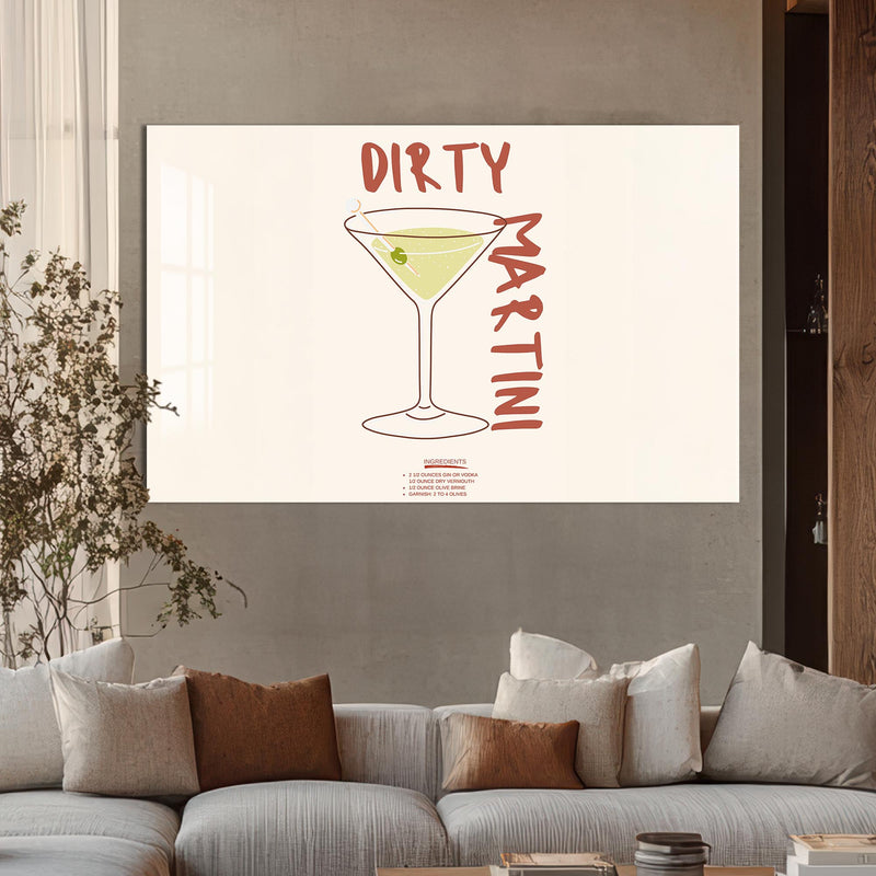 Dirty Martini Cam Tablo – Cam Tablo