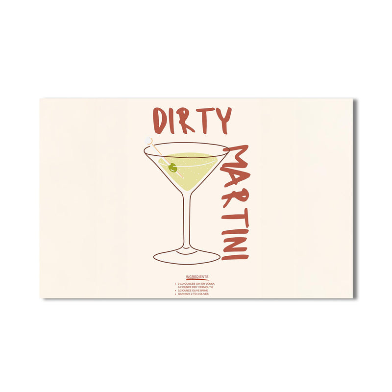 Dirty Martini Cam Tablo – Cam Tablo