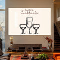 But First Cocktails Cam Tablo – Cam Tablo