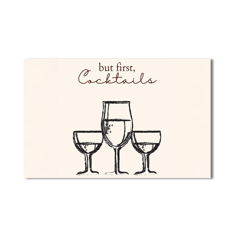 But First Cocktails Cam Tablo – Cam Tablo