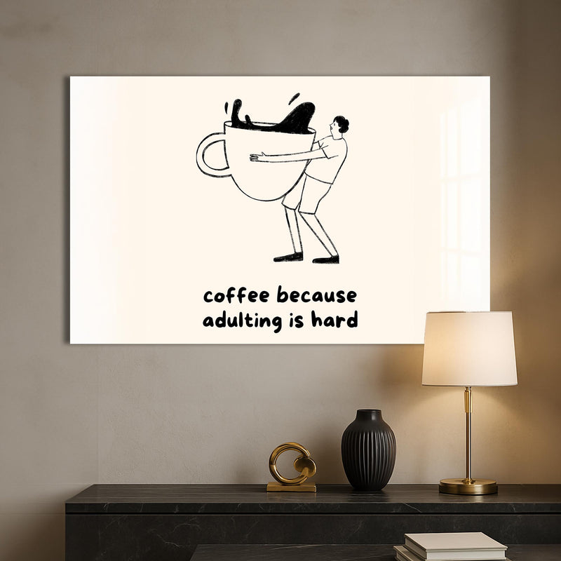 Coffee Life Cam Tablo – Cam Tablo