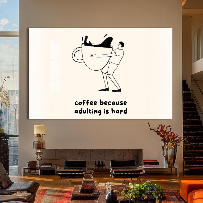Coffee Life Cam Tablo – Cam Tablo
