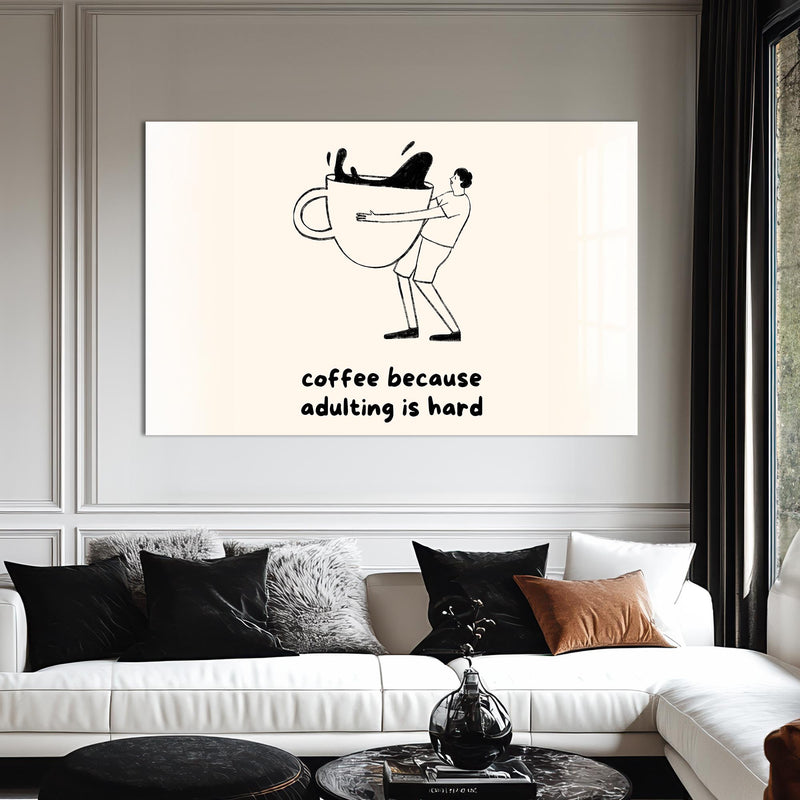 Coffee Life Cam Tablo – Cam Tablo
