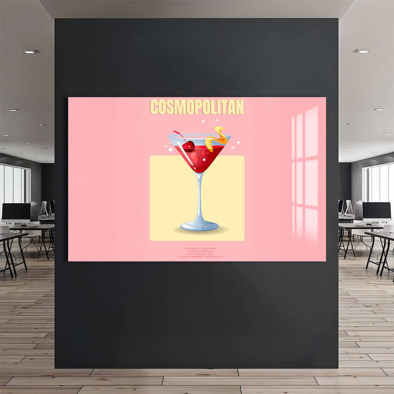 Cosmopolitan Cam Tablo – Cam Tablo