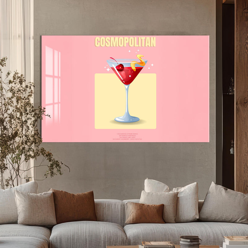 Cosmopolitan Cam Tablo – Cam Tablo