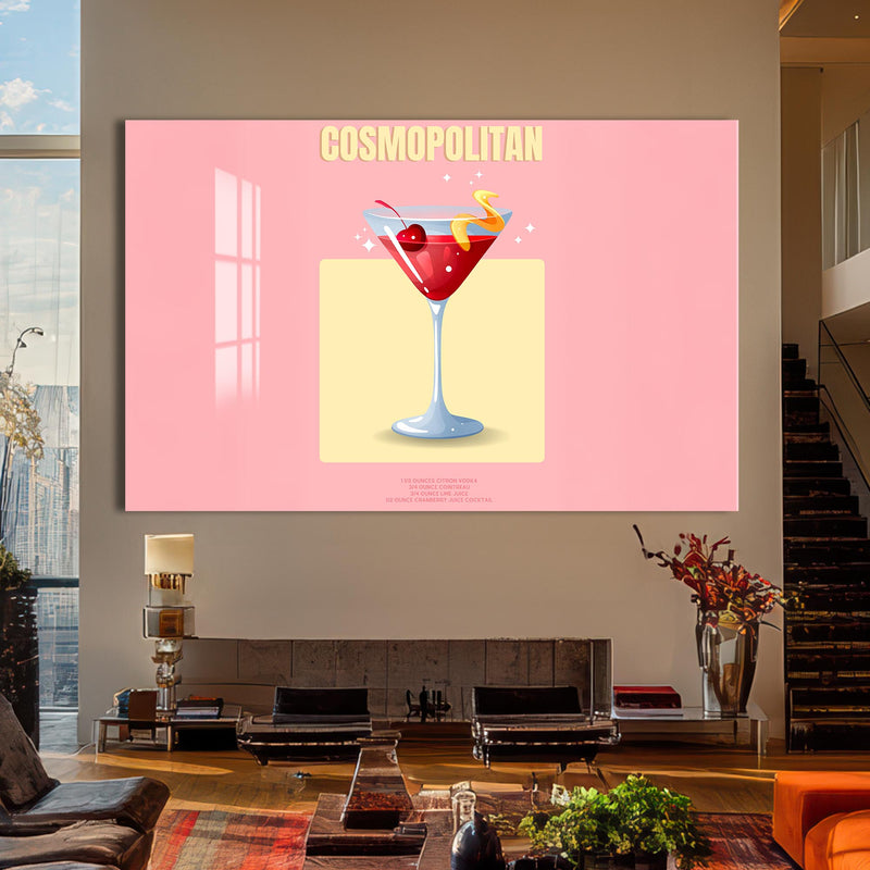 Cosmopolitan Cam Tablo – Cam Tablo