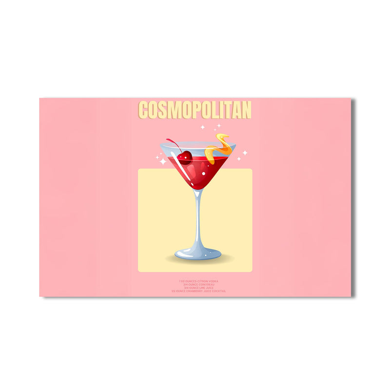 Cosmopolitan Cam Tablo – Cam Tablo