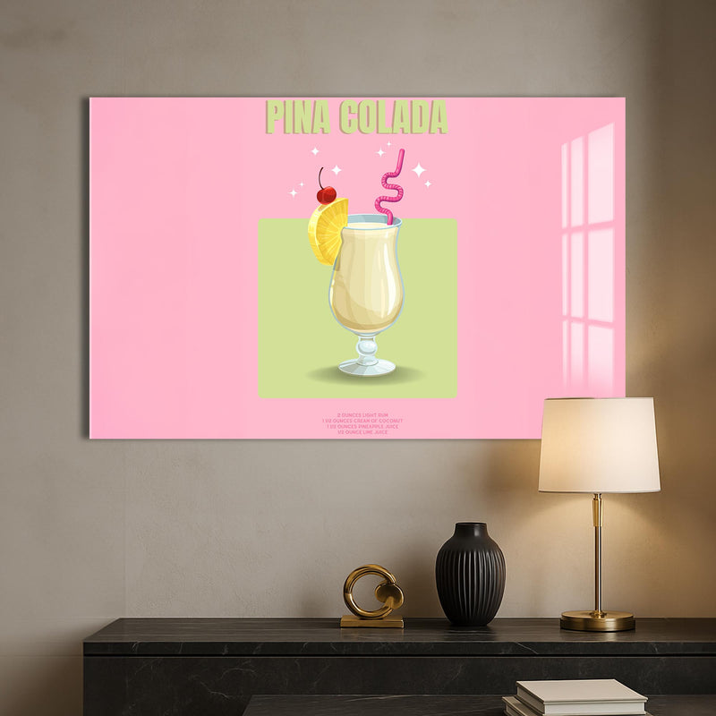 Pina Colada Cam Tablo – Cam Tablo