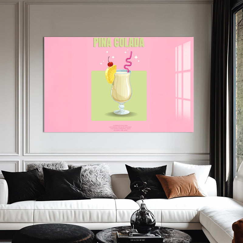 Pina Colada Cam Tablo – Cam Tablo