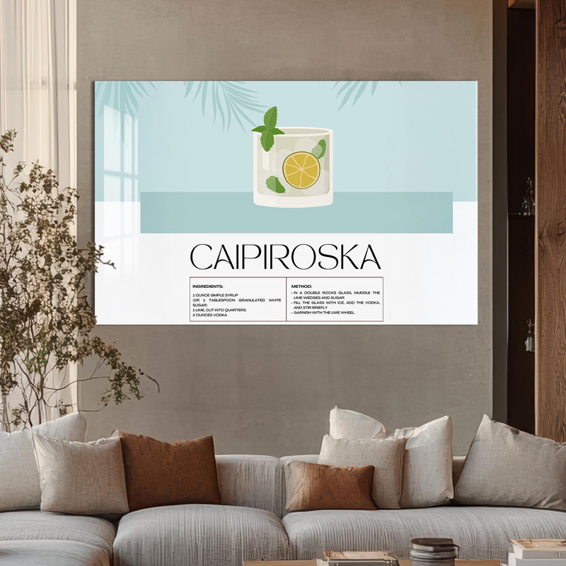 Caipiroska Cam Tablo – Cam Tablo