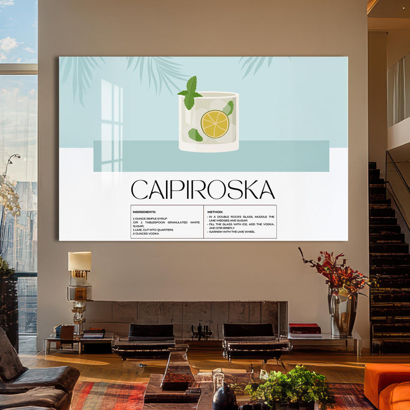 Caipiroska Cam Tablo – Cam Tablo