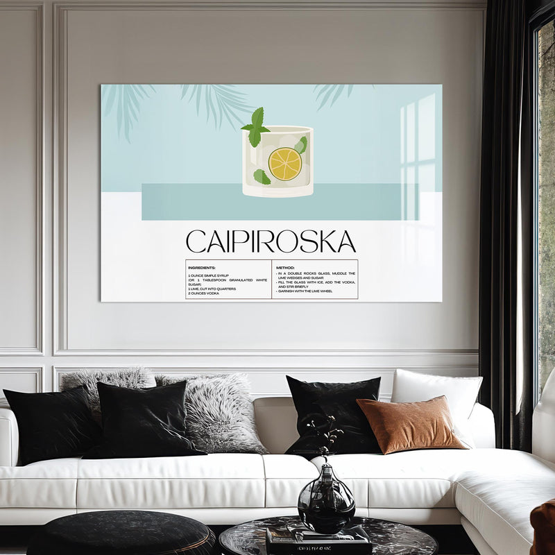 Caipiroska Cam Tablo – Cam Tablo