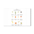 Cocktail Mix Cam Tablo – Cam Tablo