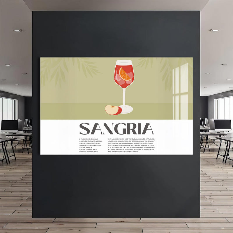 Sangria Cam Tablo – Cam Tablo