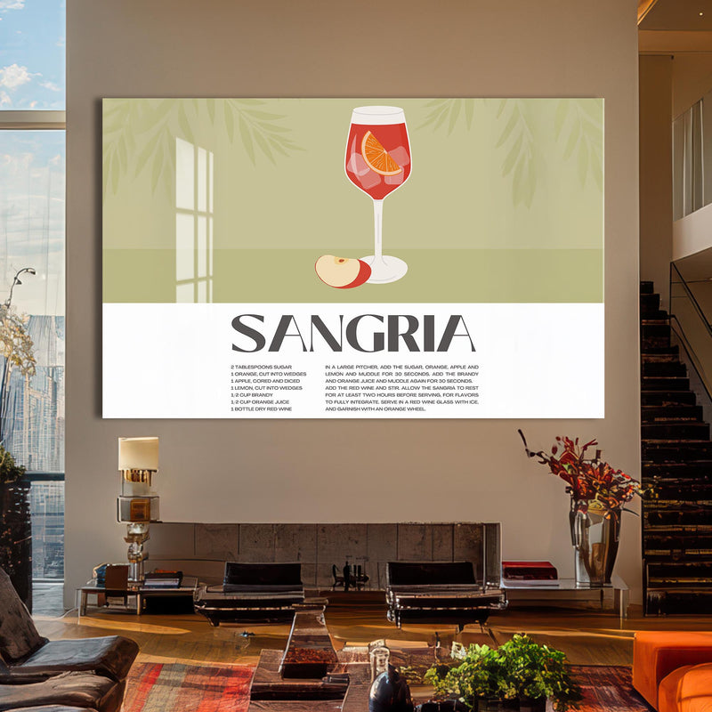 Sangria Cam Tablo – Cam Tablo