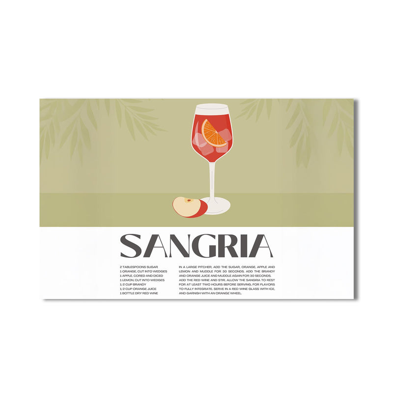 Sangria Cam Tablo – Cam Tablo